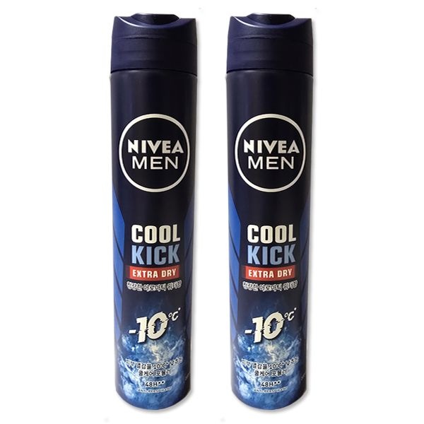 [오늘출발] 니베아 맨 데오드란트 쿨킥 스프레이 200ml x2개