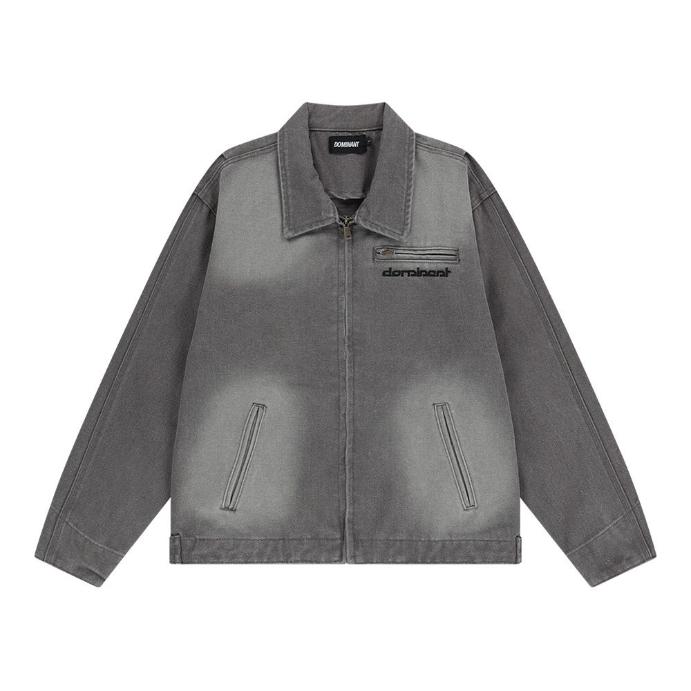 도미넌트 H.L WASHING WORK JACKET  CHARCOAL