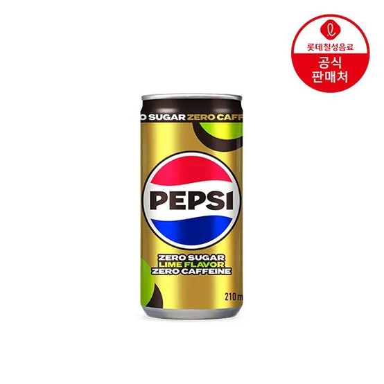 (본사직영) 펩시콜라 제로슈거 제로카페인 210ml 60캔