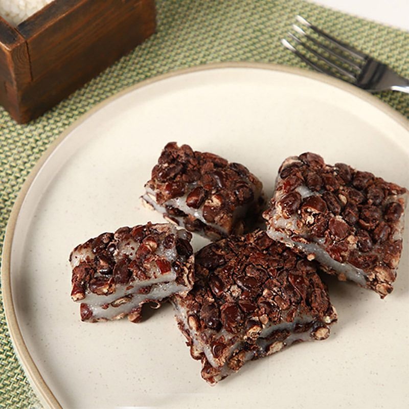 망고컴 시루연 통팥찰시루떡 1kg 개별포장 15개