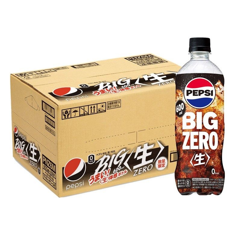 [무료배송] 산토리 펩시 빅 제로 생콜라 600ml 24개