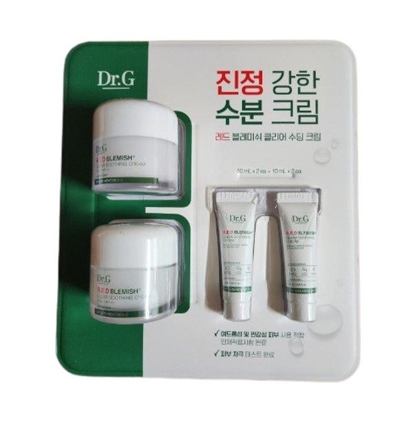 닥터지 레드 블레미쉬 클리어 수딩크림 50x2 + 10x2