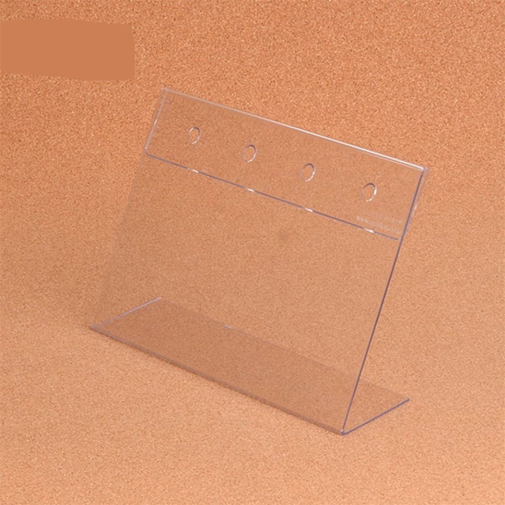 가로형 단면쇼케이스 20CM 가격표메뉴진열용 신메뉴안내용소품 푸드코트메뉴정보 매장영업시간표시