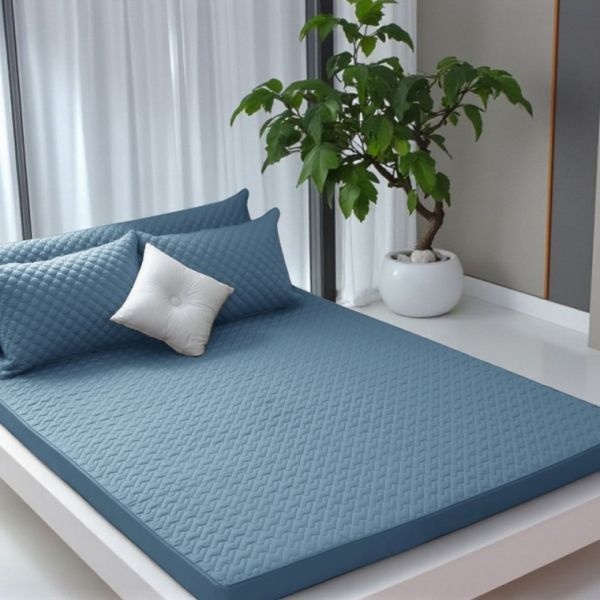 UnKnown 메모리폼 순면 누빔 라텍스커버 매트리스 포근한침구 수면보조