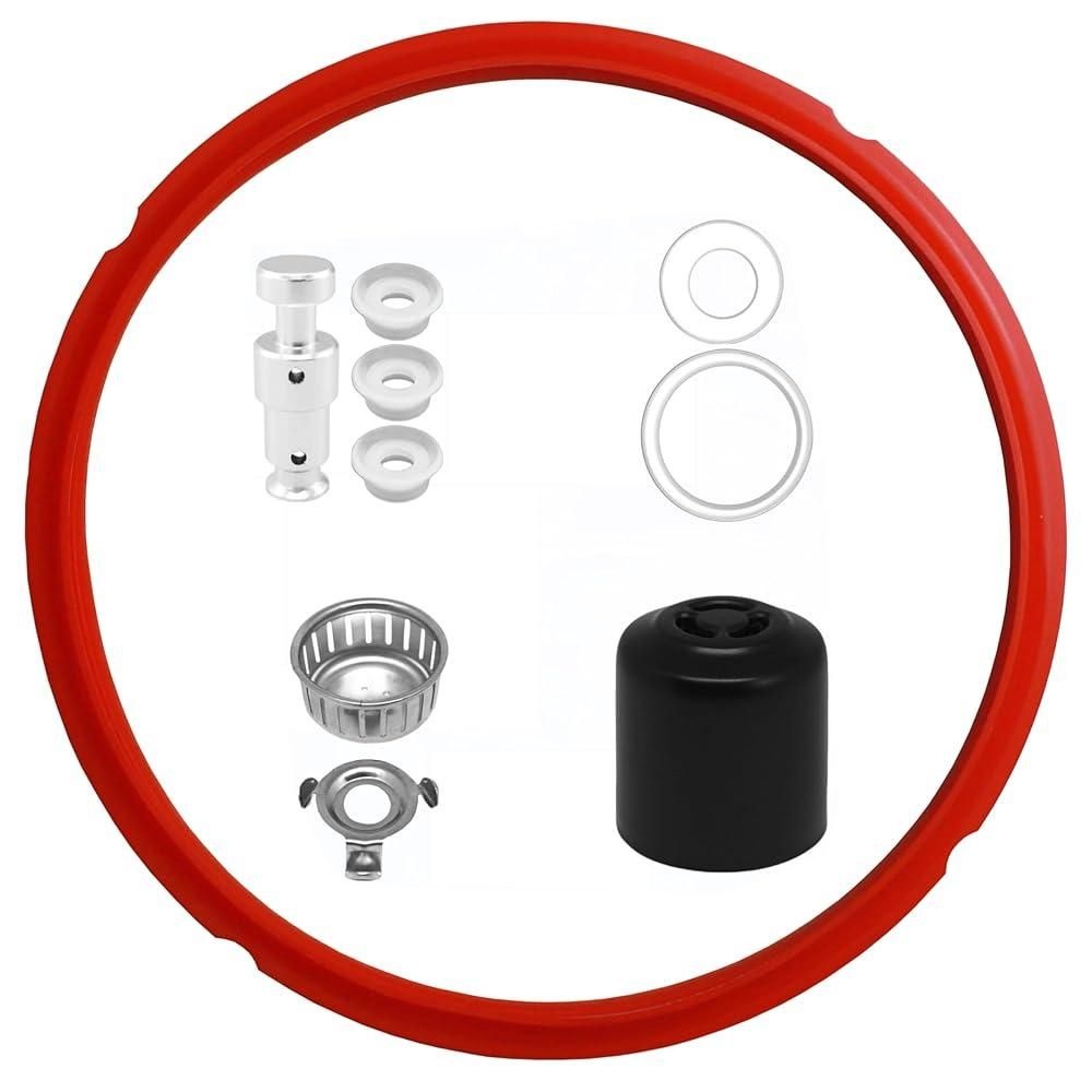 Pnltae [해외] Pnltae Instant Pot Ultra 60 Duo Nova Gourmet 5.7L6쿼트 듀오 크리스프 에어 프라이어 11in1 교체 부품 스팀 릴리즈 밸브 씰 링