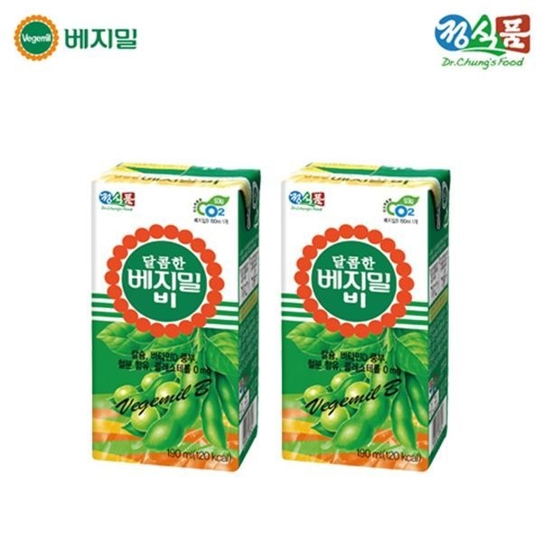 베지밀 [보리보리]달콤한 베지밀 B(비) 190mlx96팩