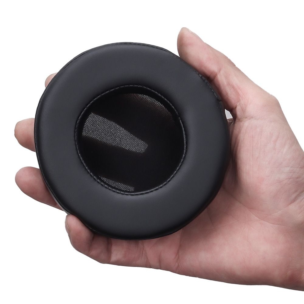 범용 지름 10cm 다얼유 DAREU EH722 EH755 헤드셋 헤드폰 이어패드 스펀지 덮개 쿠션 커버 호환 PC방 교체 수리용 1개