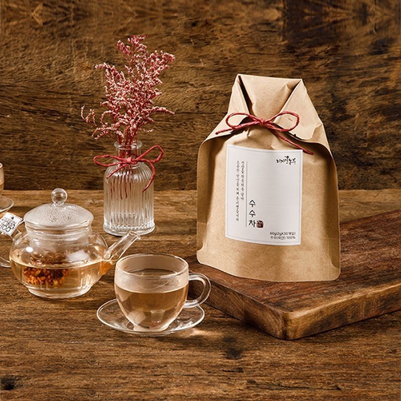 자연맛남 [자연맛남] 전주맛집 디자인농부 전주 티팩형 수수차(30입)