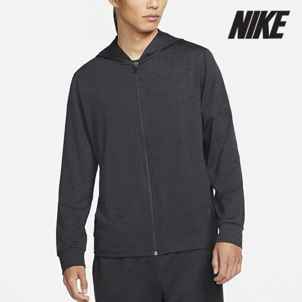 나이키 나이키 [나이키] 후드 집업티 /W1- CZ2218-010 / 남성 트레이닝 요가 드라이핏 풀집 후디