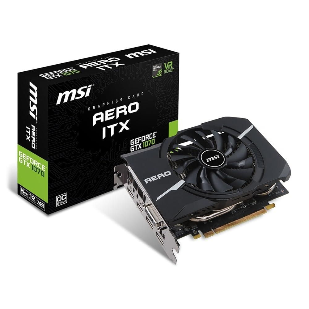 [해외] MSI Short Foundation with graphics cards GeForce GTX 1070 aero ITX, G OC 132562