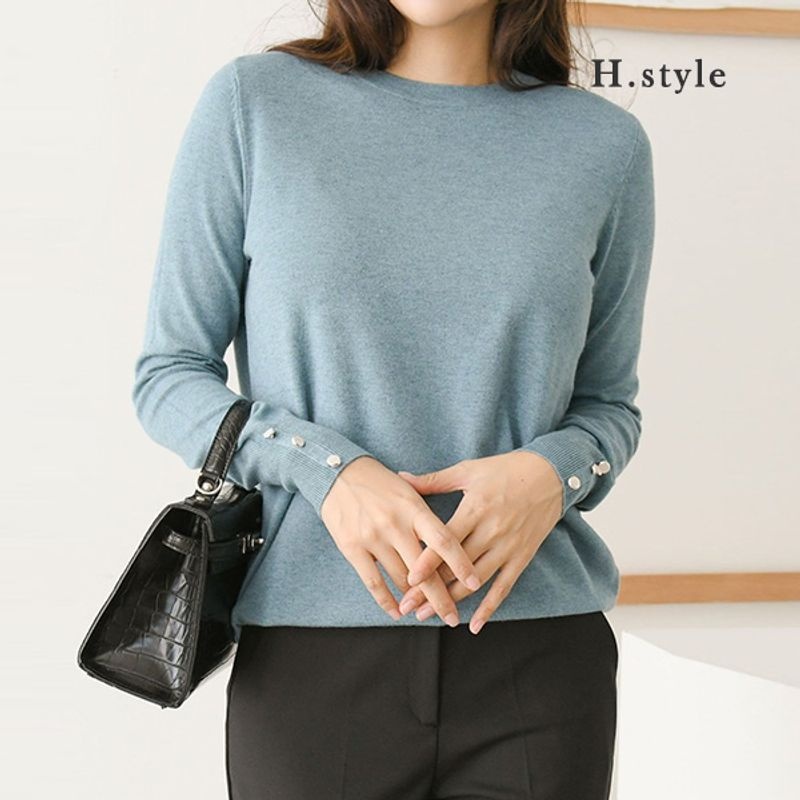 H스타일 H스타일 (WC)4018금장R니트티