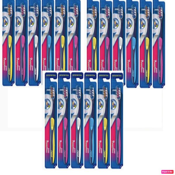 에이치플러스몰 2080 9모션앵커리스 칫솔 6입 SET 3묶음(WD41524)