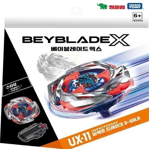 베이블레이드 [최대 50% 할인] BBX UX11 스타터 임팩트드레이크