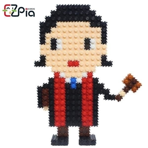 글로벌이지 이지 툭툭블럭 직업 시리즈5 법조인