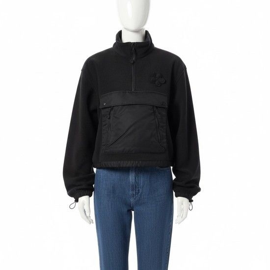 CECILIE BAHNSEN 25FW BASTIAN ANORAK FLEECE BLACK (3.25OTW21004) (바스티안 아노락 플리스)