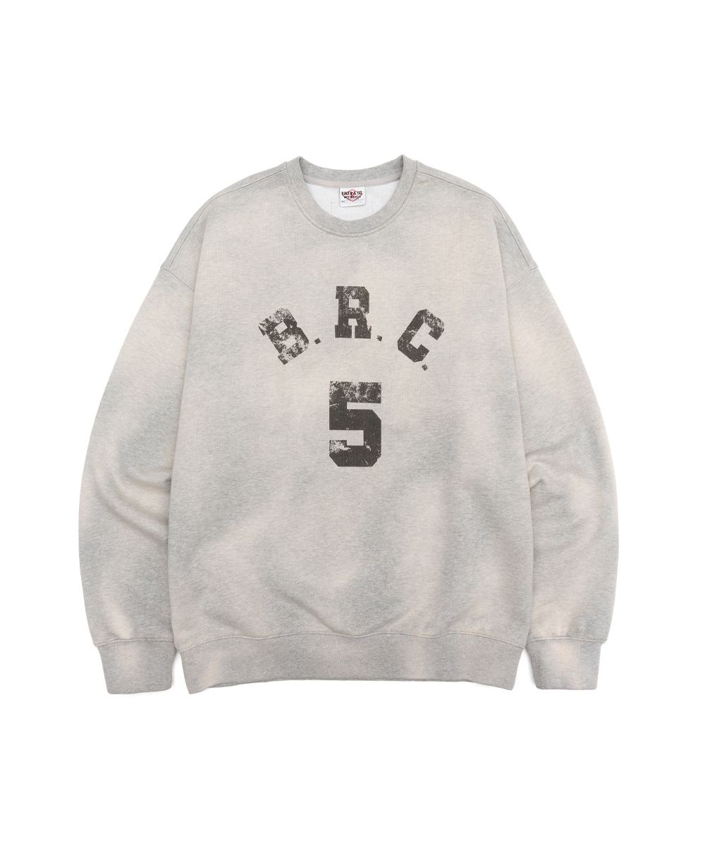 RAVER CO BRC5 맨투맨 멜란지 : 롯데ON