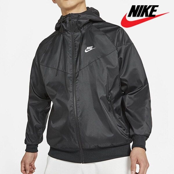 나이키 나이키 [나이키] 바람막이 자켓 /Z2- DA0002-010 / M NK WVN LND WR HD JKT 우븐 윈드러너 재킷