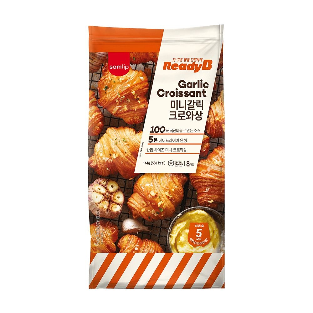 삼립 [오티삼립]레디비 냉동 미니갈릭 크로와상 8입(144g) 6봉