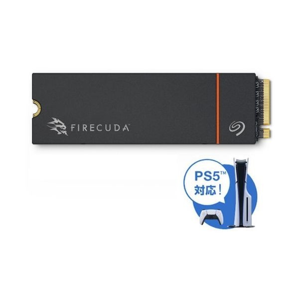 [해외] SEAGATE Seagate FireCuda 530R M.2 방열판 포함 1TB PCIe Gen4x4 읽기 속도 7400MB/s 168746