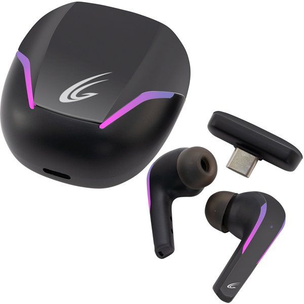 CYBER [해외] 사이버 가젯 CY-GMWEPS2-BK [PS5 SWITCH용 무선 게임용 이어폰 블랙] 168771