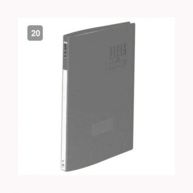 크리어화일 F420-77 회색 20매 문화산업