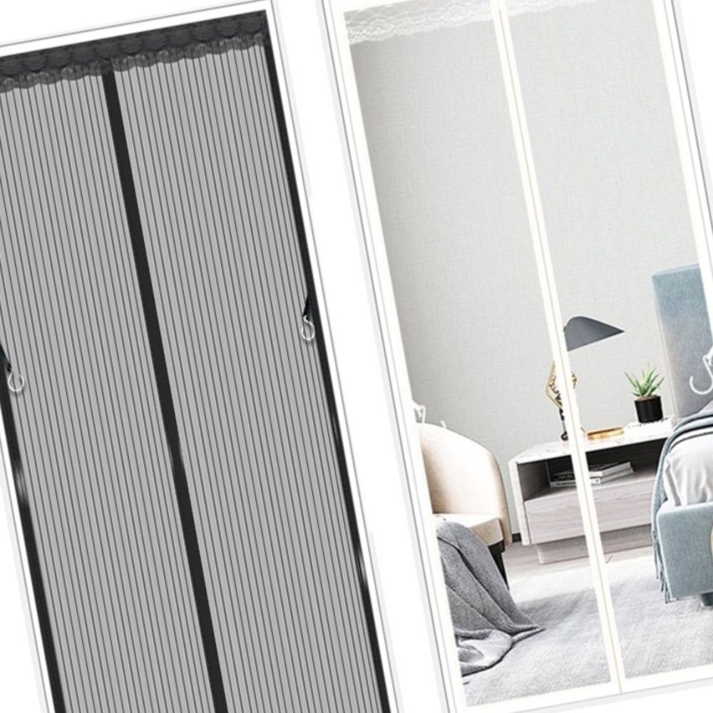 다데 무타공 100x210 현관 DD-12761 모기장 방충망 1WF3A5470 블랙 화이트