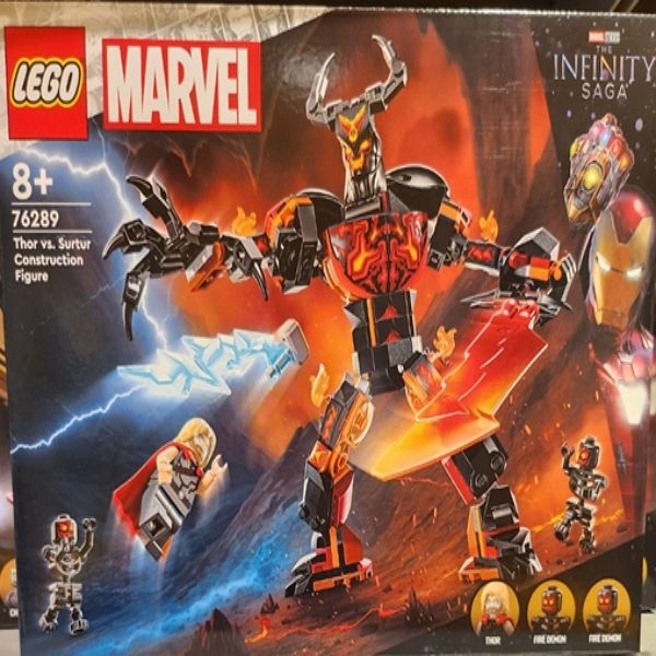 레고 슈퍼히어로 76289 마블 토르 대 수르트 배틀 피겨
