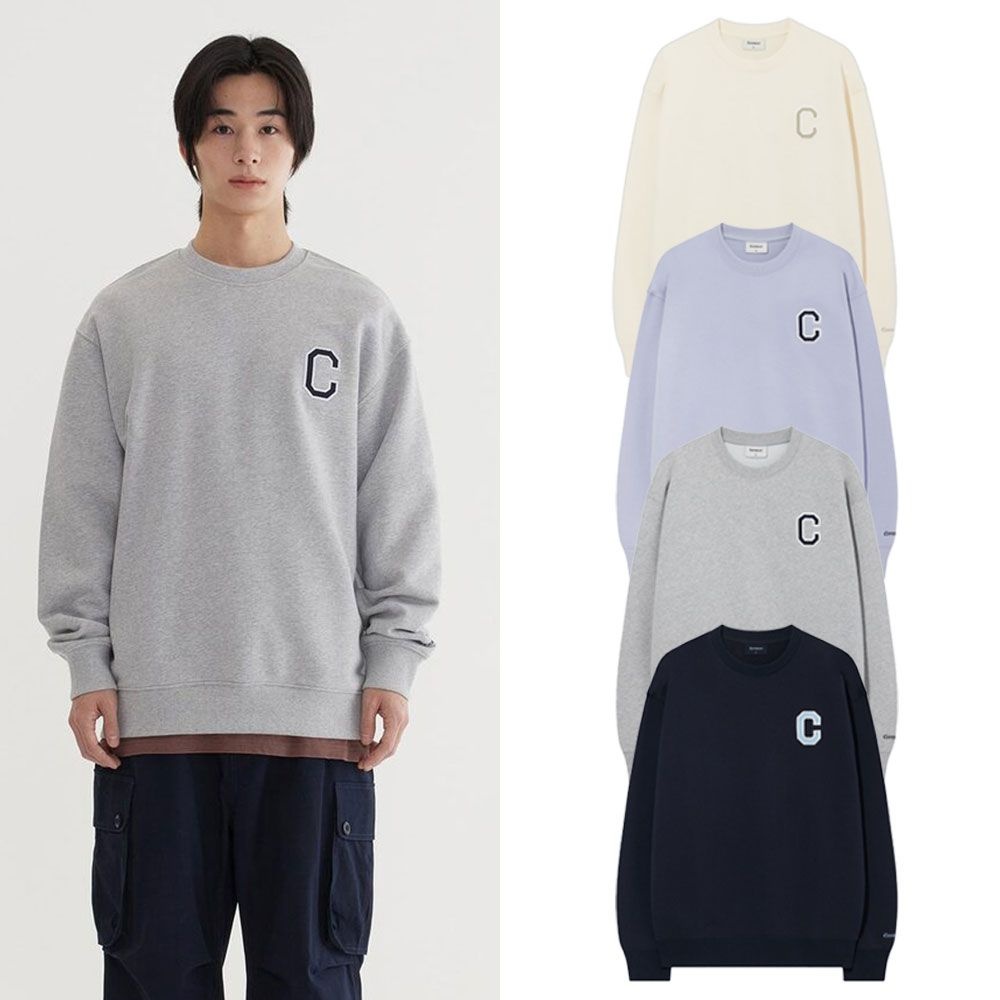 커버낫 C 로고 맨투맨