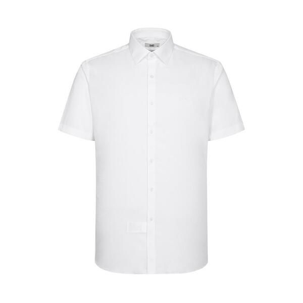 ㈜트라이본즈 닥스 [닥스] 폴리혼방 이지케어 스트레치 반팔 슬림핏 셔츠__DKS2SHDS601A1