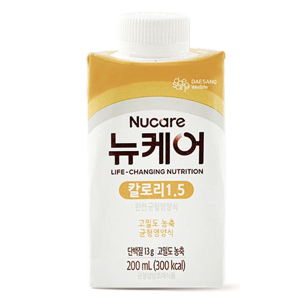 [오늘출발] 대상웰라이프 뉴케어 칼로리1.5 200ml 30캔 고단백 고칼로리 균형영양식 G