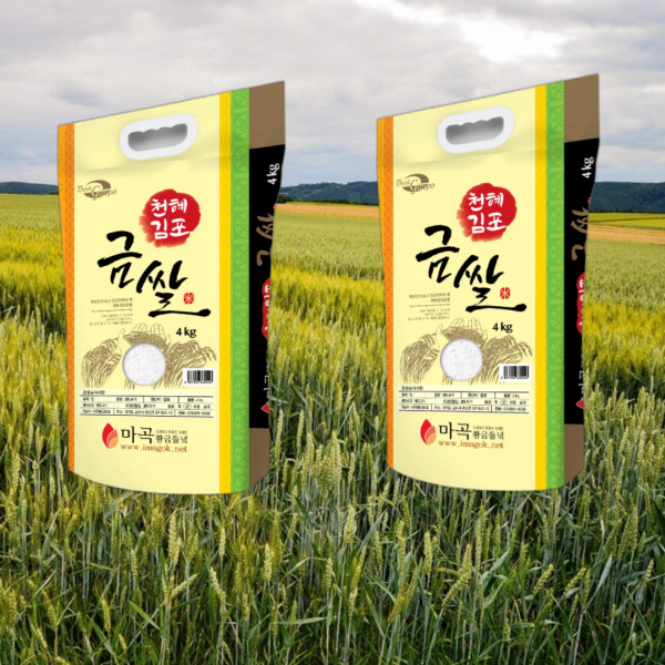 김포쌀 마곡황금들녘 김포금쌀 쌀 햅쌀 4kg