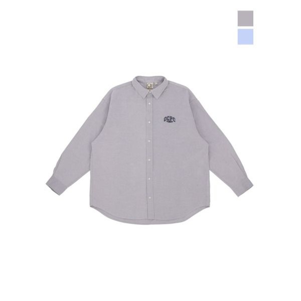 [원더플레이스] [오션퍼시픽(OCEAN PACIFIC)] 면100 맨 OCPC 옥스포드 오버사이즈 기모 셔츠