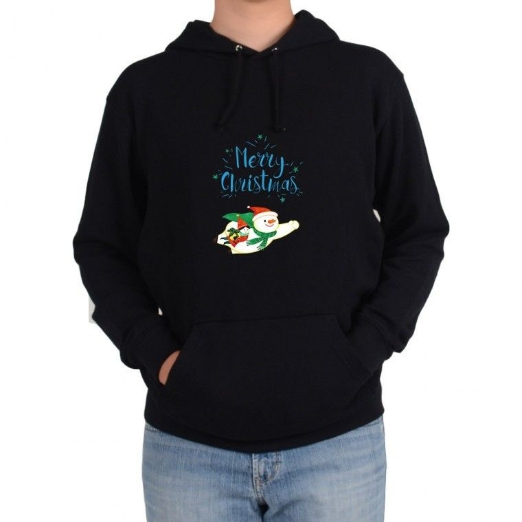 톰스외 쭈리 후드티 메리크리스마스 성탄절 날으는 눈사람 산타모자 추가 글자디자인 무료