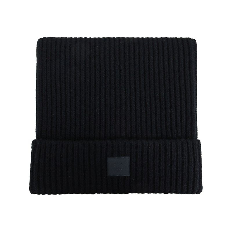 [롯데백화점]  아크네 스튜디오 25FW 페이스 패치 스퀘어 울 비니 블랙 C40426 900 LE1220677052