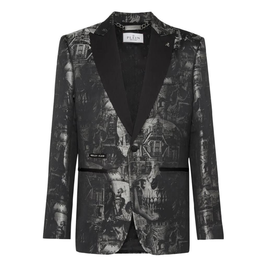 필립플레인 필립플레인 로드 핏 스컬 블레이저 FAECMRF2055PTE021N TP438691890