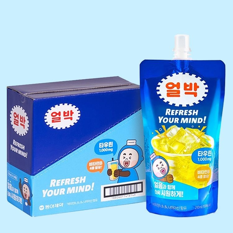 [오늘출발] 박카스 동아제약 얼려먹는 박카스 얼박 210ml 10개