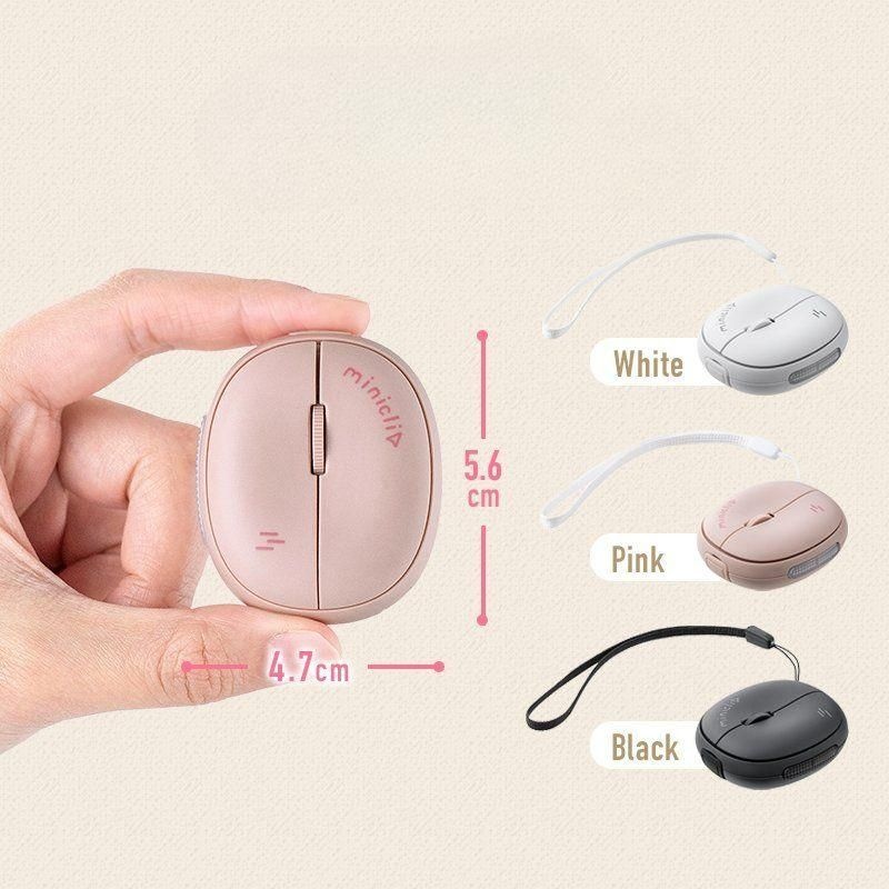 [해외] SANWA 미니 블루투스 무선 마우스 아이폰 아이패드 안드로이드 맥북 휴대용 출장용