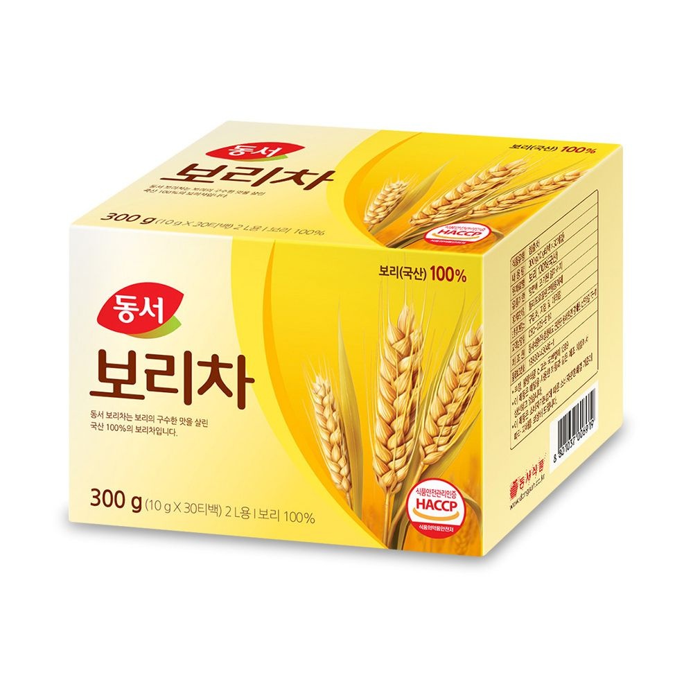[온누리7%혜택]동서 보리차 식수용 30개입 x4개
