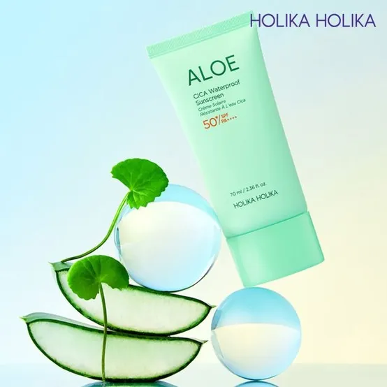[1개] 알로에 시카 워터프루프 선크림 70ml