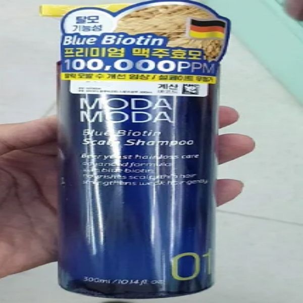 [오늘출발] 모다모다 블루비오틴 스칼프샴푸 300 ml