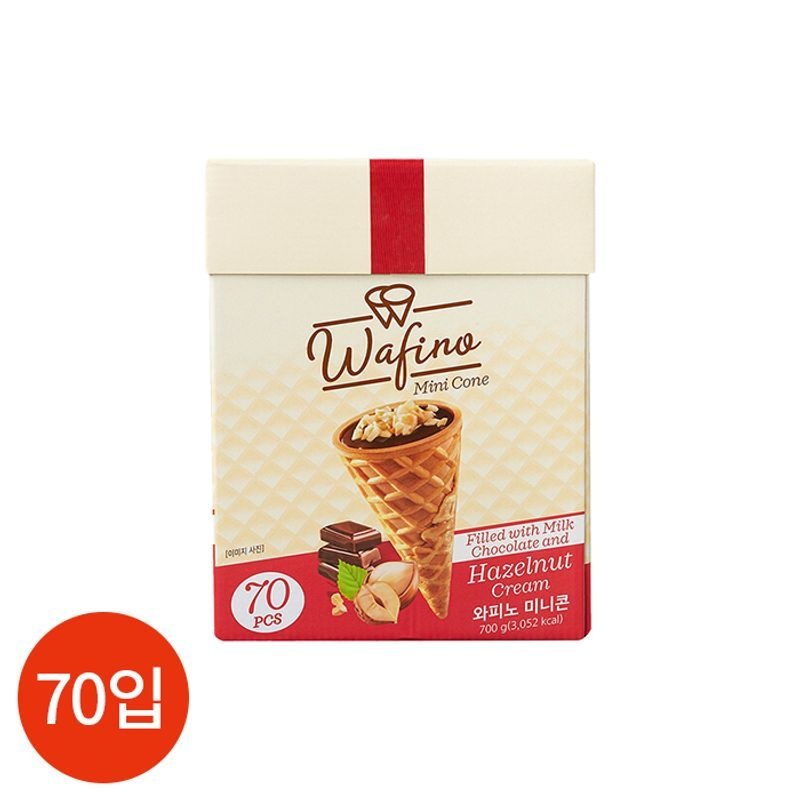 와피노 와피노 미니 초코콘 10g x 70입