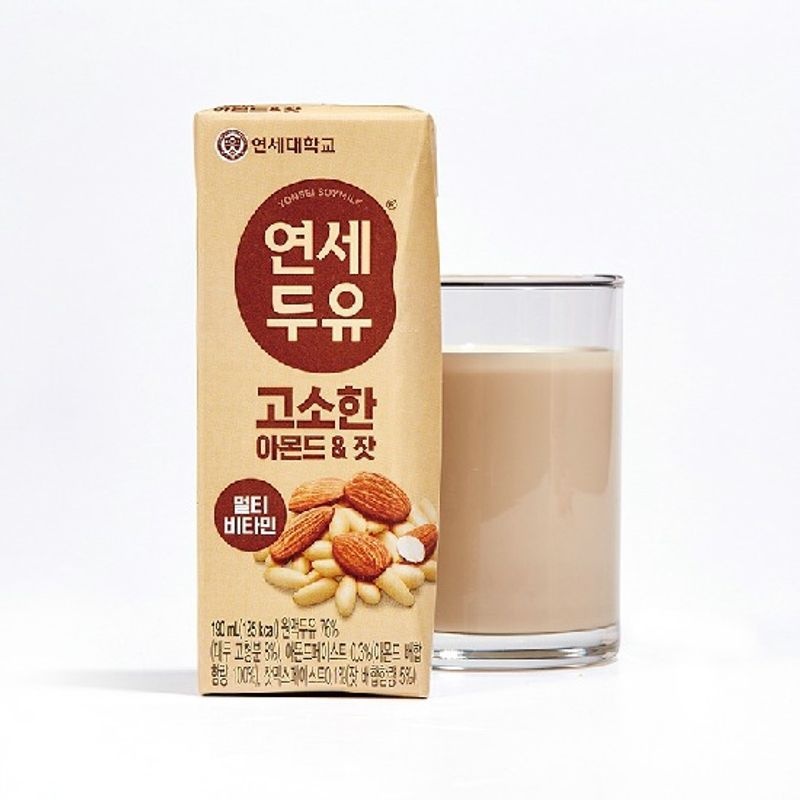 [연세두유] 아몬드잣 두유 190ml*96팩[34004968]