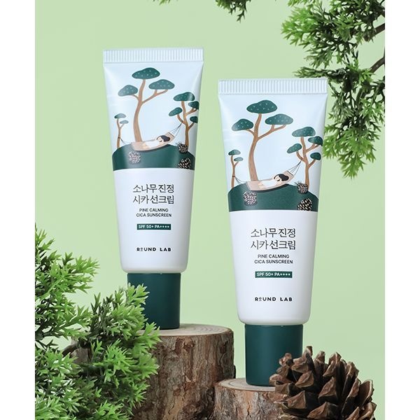 매장정품 ROUNDLAB [2pack] 소나무 진정 시카 선크림 40ml
