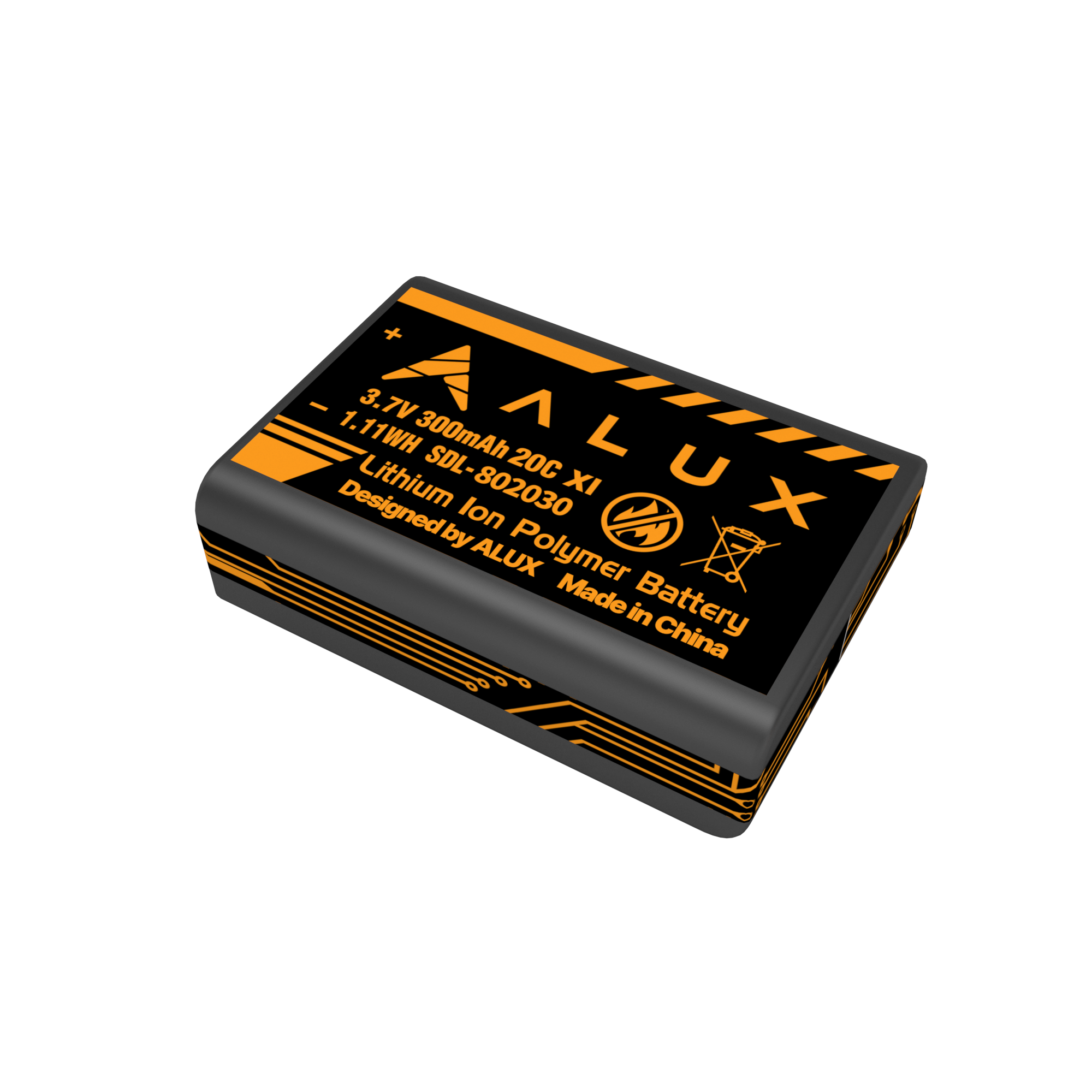 바이로봇 디셀배터리(3.7V, 300mah)