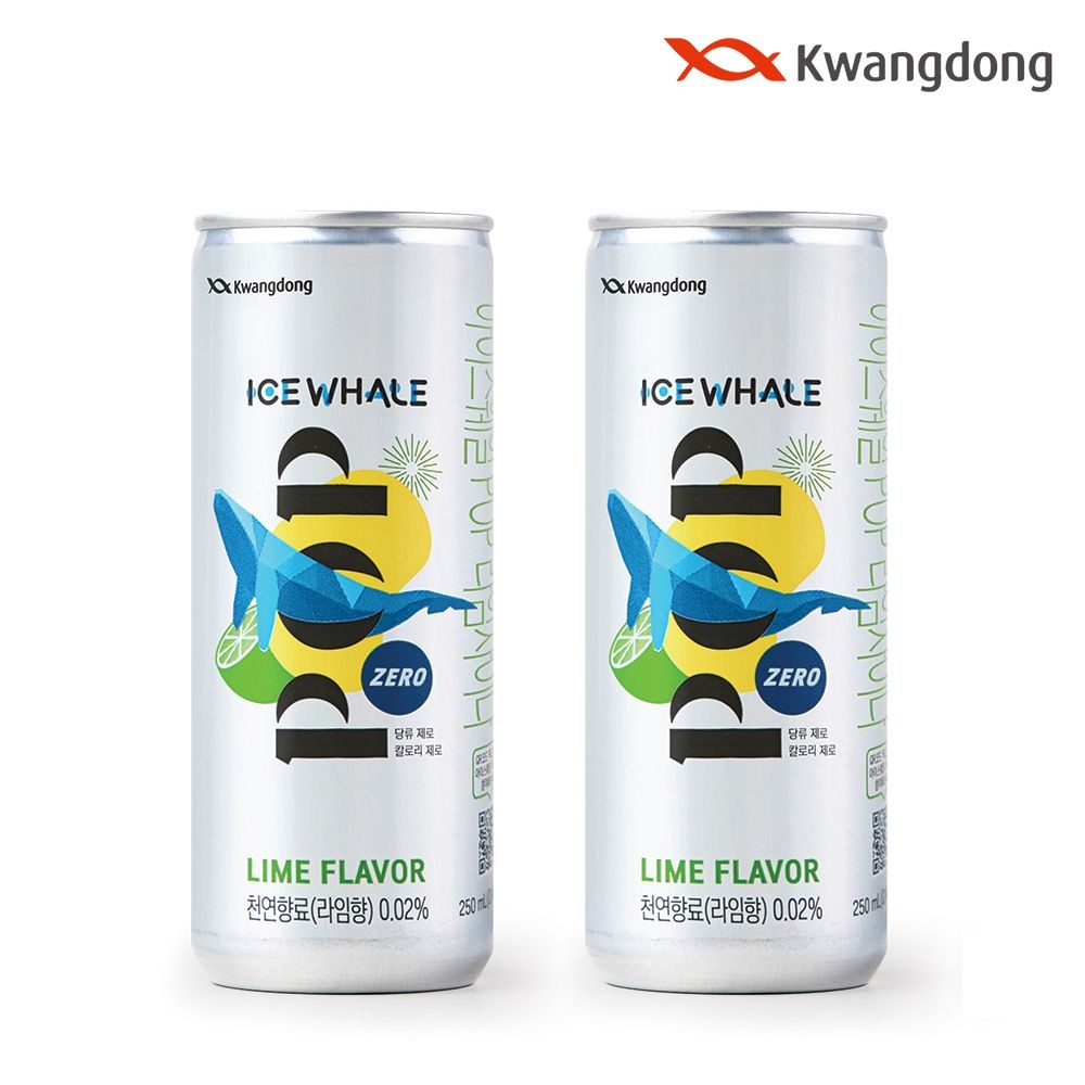 [광동][광동직영] 아이스웨일 POP 라임 사이다 250ml x 48캔  : 롯데ON