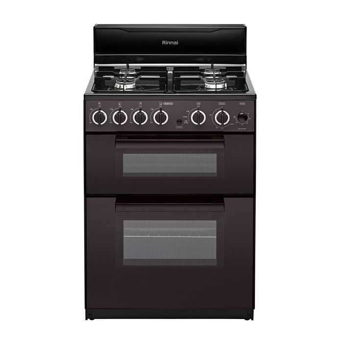 [롯데백화점] 린나이 참숯코팅 무수그릴 4구 가스 오븐레인지 다크 브라운 RSF-BM73BR LE1220687353