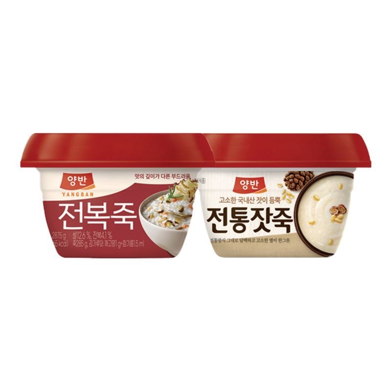 [(주)동원F&B]동원 [N]양반 전복죽 285g 6개 + 잣죽 285g 6개