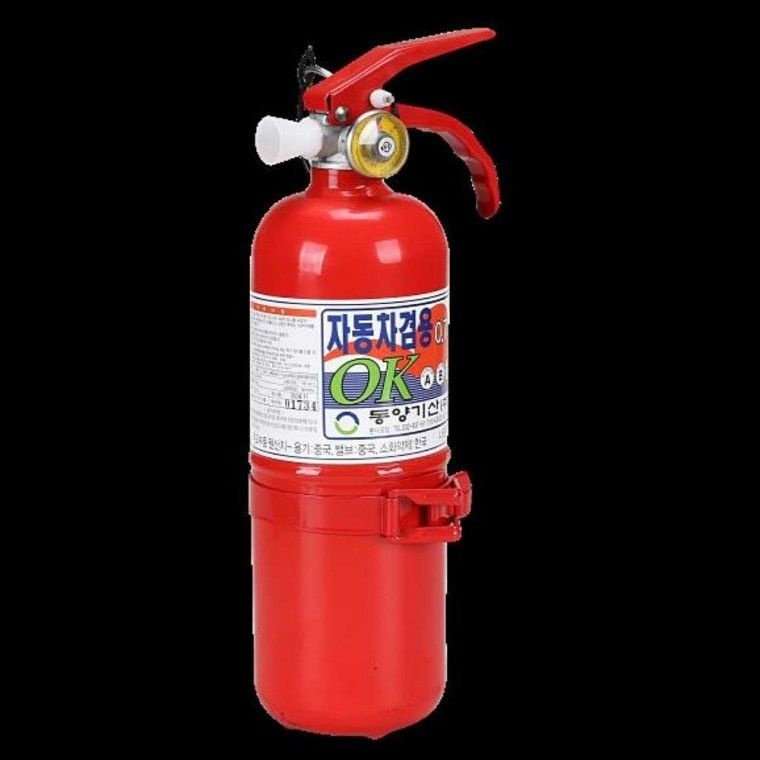 소화기 분말 차량겸용 0.7KG 국산 거치대포함