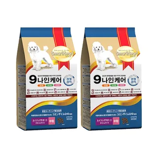 나인케어 독 강아지사료 관절건강 3kgx2개