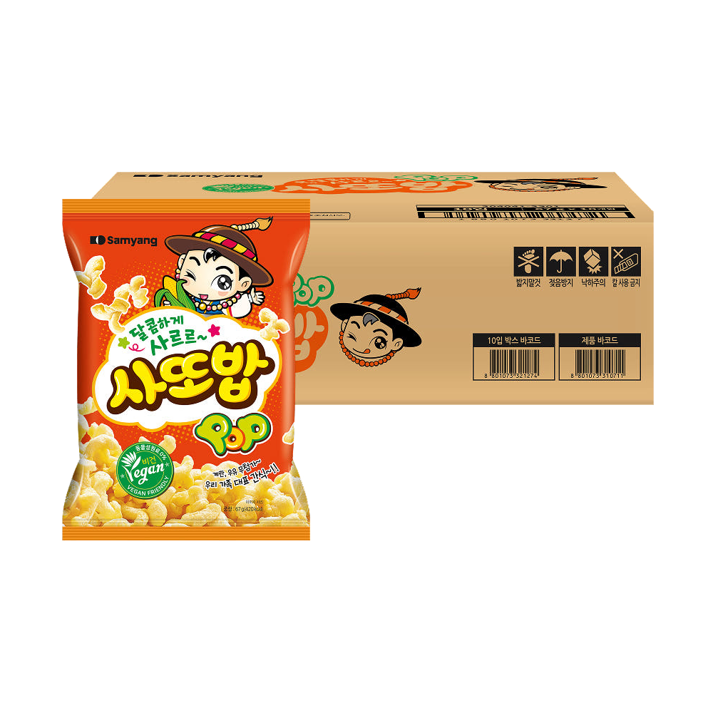 [삼양]삼양 사또밥 67g x 10개입 완박스 : 롯데ON